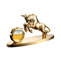 尚朴高档车载香水车内装饰摆件车用饰品汽车用品大全淡香男士香薰 钟表款-金牛