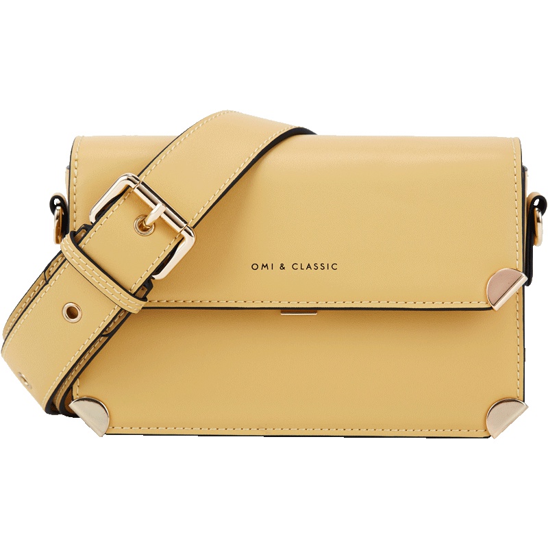 欧米omi包包女包新款2019时尚简约百搭链条斜挎单肩包小ck金属包