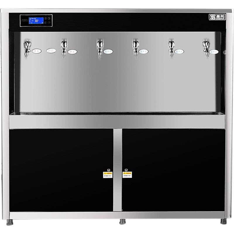 圣托(Shentop)商用净水器学校饮水机 工厂饭堂用温热式直饮水机 全自动不锈钢开水机 STK-A6