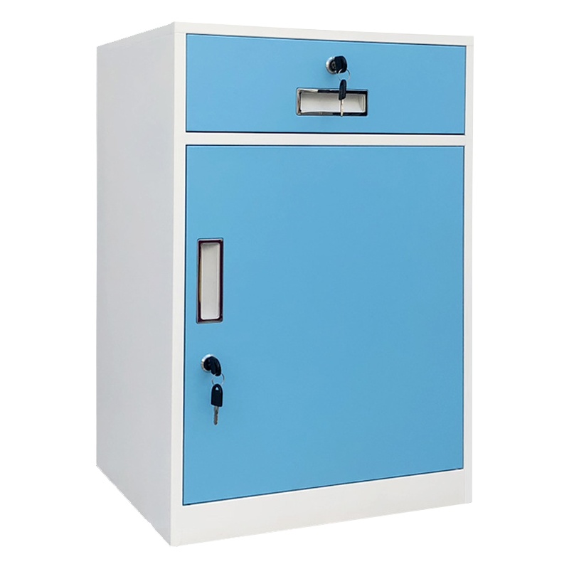 质凡办公室文件柜铁皮收纳储物矮柜