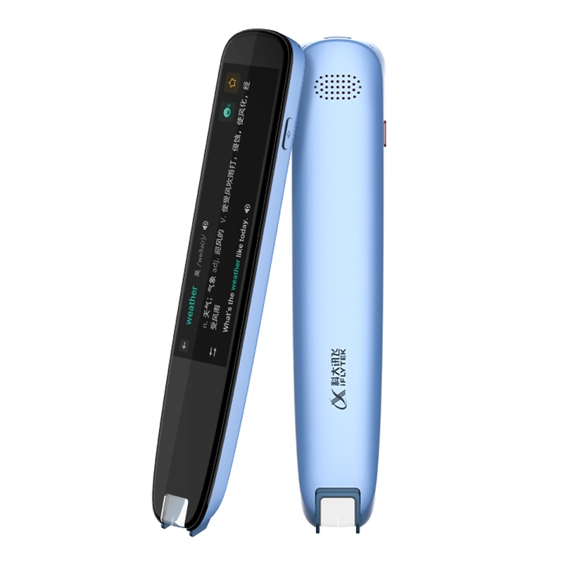 科大讯飞((iFLYTEK))讯飞翻译笔S10扫描词典笔电子词典翻译机点读笔 英汉电子辞典翻译器学习机-蓝色