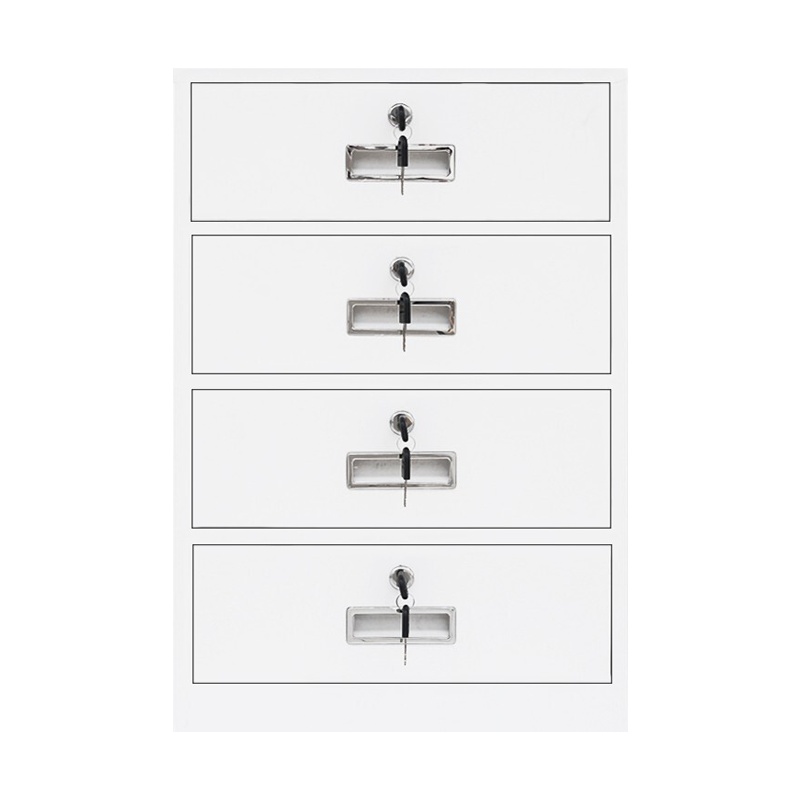 矮柜资料柜档案柜文件柜桌下柜钢制床头柜四斗柜