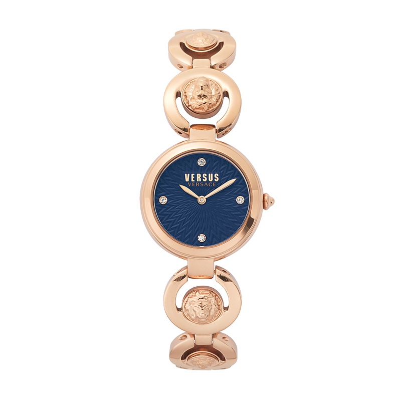 Versus范瑟丝MONTE STELLA系列轻奢个性3d狮头浮雕时尚石英女士手表VSPHL0520