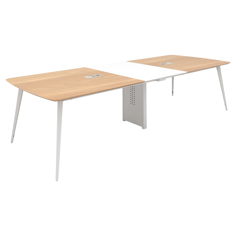 中泰X苏宁极物 现代简约办公桌洽谈桌办公接待桌小圆桌子办公家具