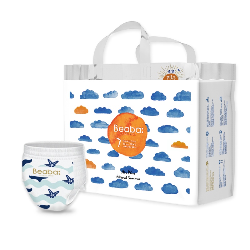 碧芭宝贝BEABA 盛夏光年拉拉裤XXXL30片