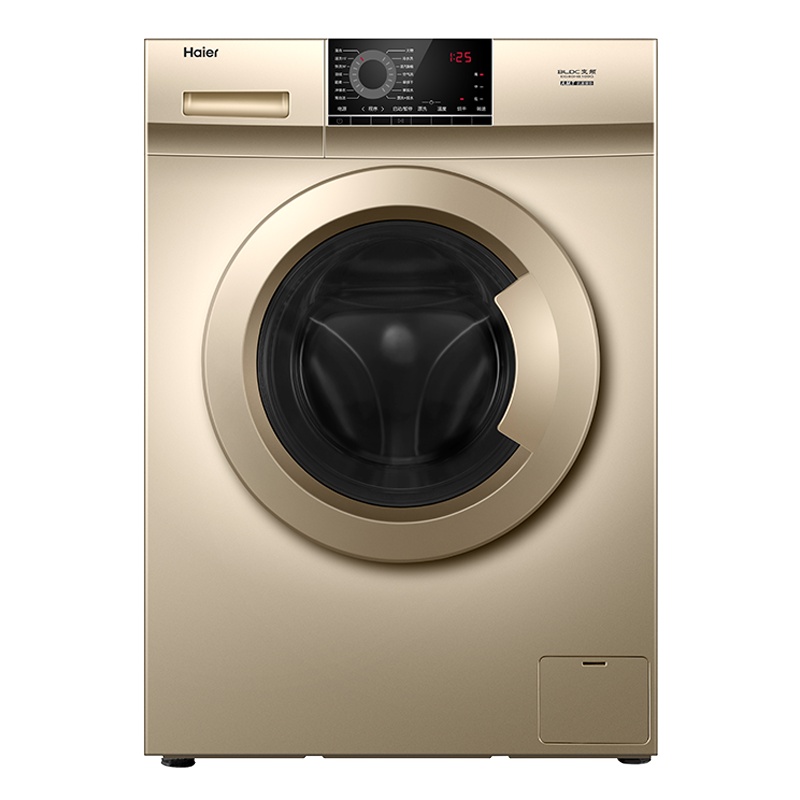 海尔(Haier)8公斤 变频 全自动 滚筒洗衣机 干衣机 洗干一体 洗烘一体机 能洗冲锋衣 EG80HB109G