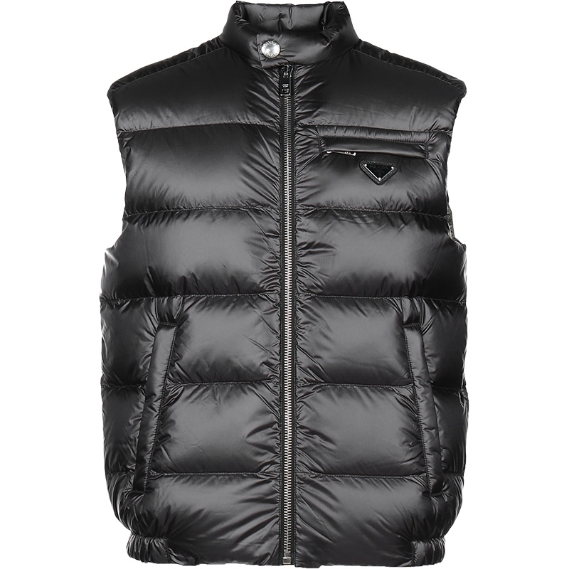 PRADA 普拉达 男士 锦纶鹅绒羽绒马甲 SGB114 1C4G