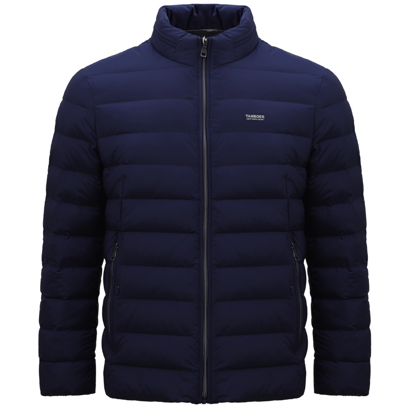 坦博尔羽绒服2018男秋冬新品短款商务休闲时尚百搭潮轻薄-TA18217