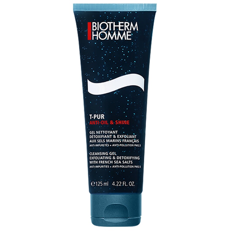 碧欧泉(BIOTHERM)男士清爽净油海盐洁面啫喱 125ml