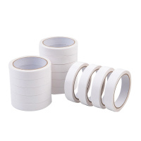 双力双面胶带 强力固定两面胶纸胶带高粘度易撕双面胶半透明胶带 15mm*30m 1卷 (20卷起订 拍少不发货 不零售)