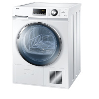 海尔 GDNE9-636 9公斤滚筒冷凝式烘干机干衣机 白色 (单位:台)