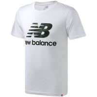 New Balance男装短袖T恤时尚针织休闲舒适运动服AMT91546