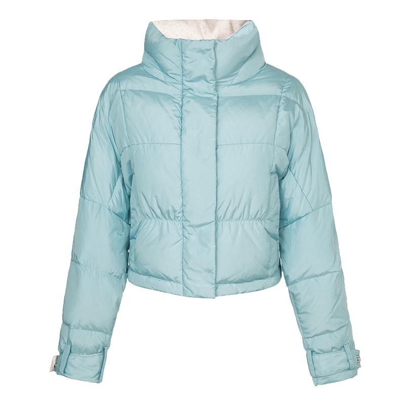 ERAL/艾莱依冬修身加厚长袖羽绒服女轻薄短款潮12012/EDAA