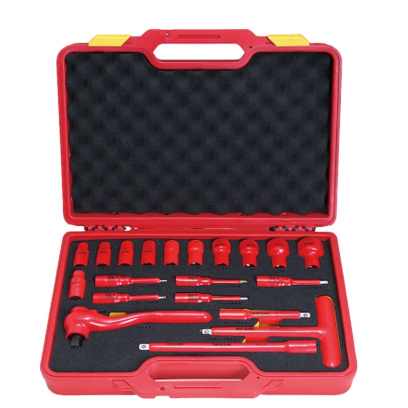 [卡尔]20件12.5mm系列 绝缘 套 筒 组套