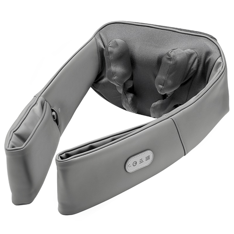 苏宁极物 3D揉捏无线热敷便携按摩披肩 多功能家用肩颈全身电动按摩