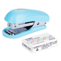 得力0253 订书机10#卡式装（颜色随机12台）