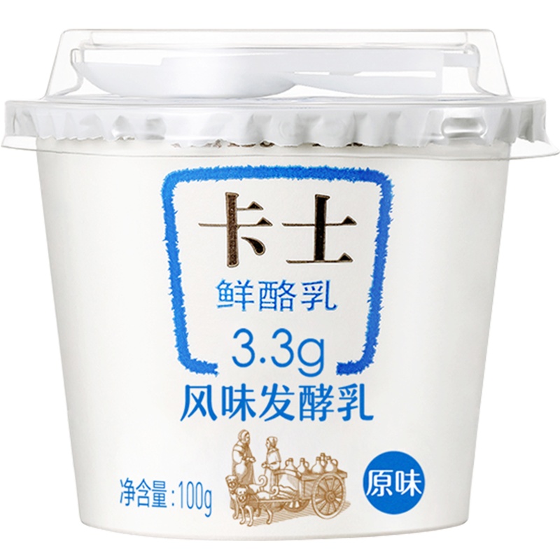 卡士3.3原味鲜酪乳100g*3