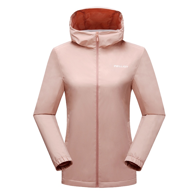 伯希和户外单层冲锋衣男女情侣秋季旅行外套防水防风保暖四季涤纶防风耐磨运动登山服装