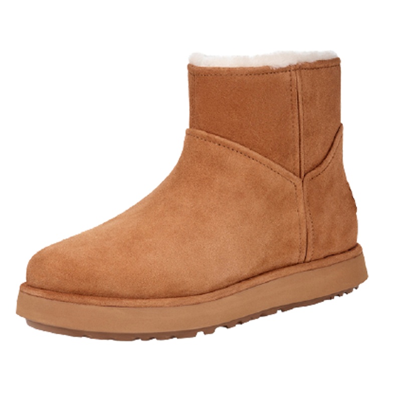 UGG新款女士靴子侧拉链经典大道款迷你雪地靴 1108143