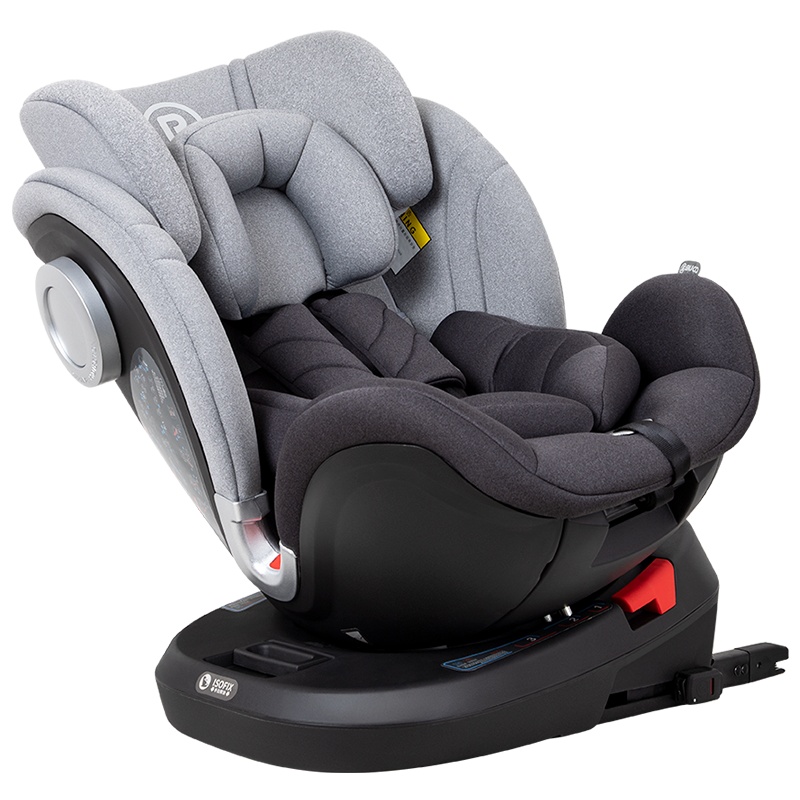 BIUCO贝欧科汽座儿童安全座椅0-12岁婴儿宝宝360度旋转isofix接口