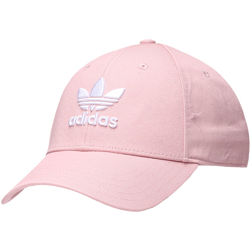 adidas阿迪达斯三叶草女帽LOGO款运动帽棒球帽EK2994