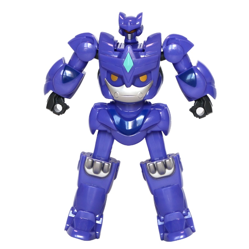 正版星原小宝2之神勇v5队全套可变形合体玩具机器人男孩机甲战队 5寸疾风鹰819126 正版星原小宝2