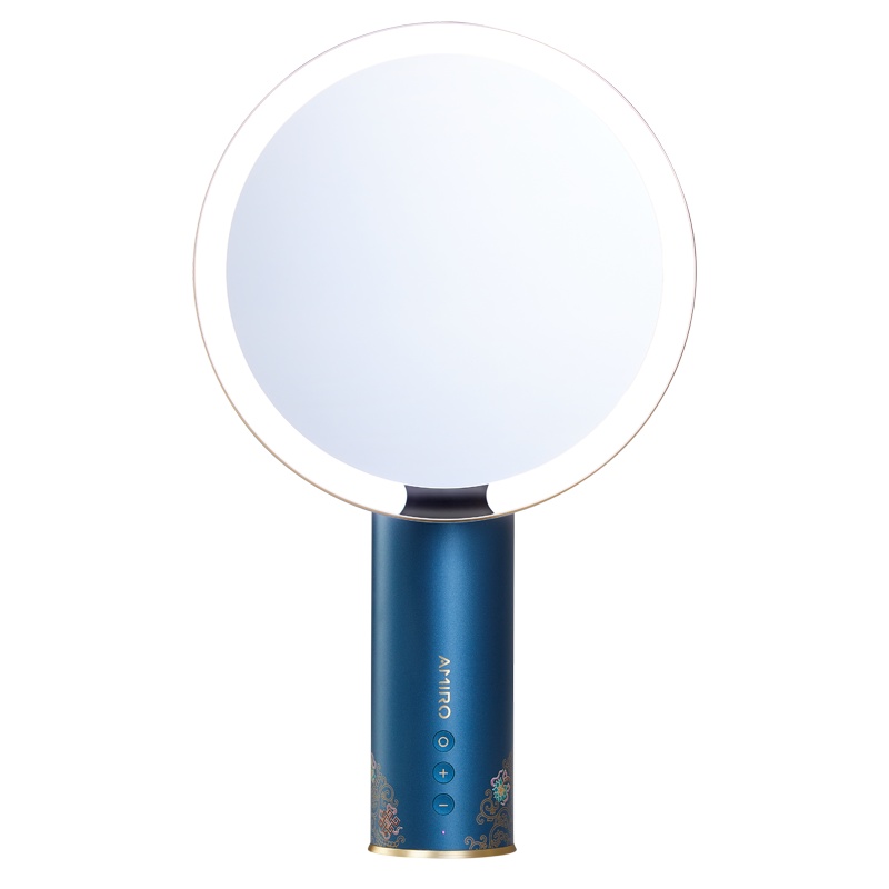 [618超级秀同款]AMIRO 智能LED美容镜日光镜 O系列故宫限量版 故宫蓝