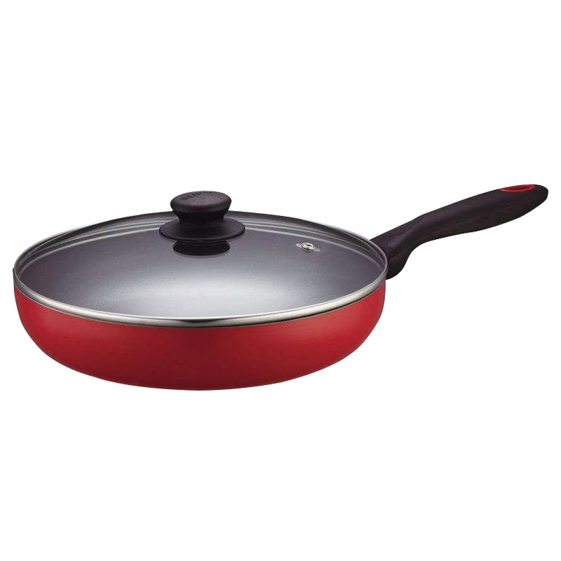 苏泊尔(SUPOR)好帮手炫彩不粘锅煎锅 不粘煎锅燃气平底锅牛排煎蛋锅 24CM(1-3人使用) PJ24M4