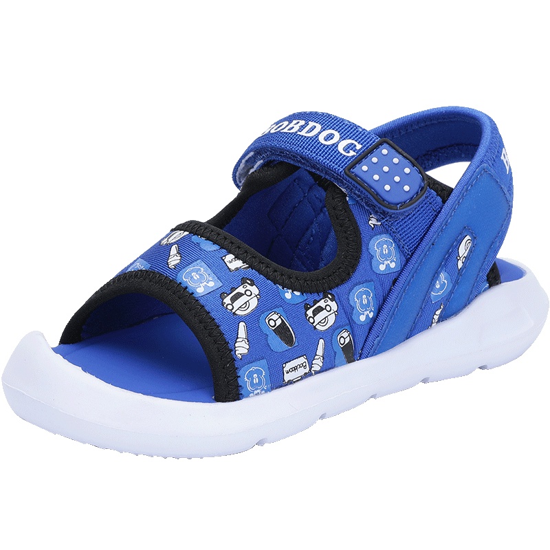 巴布豆童鞋宝宝鞋子男1-3岁2019夏季韩版男童凉鞋小童沙滩鞋