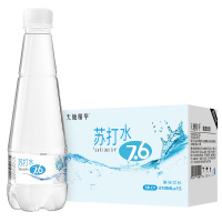 天地精华 原味苏打水410ml*15瓶 0糖0脂0卡饮料 无汽无糖饮料整箱装 小瓶装饮用水