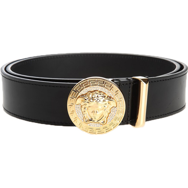 Versace 范思哲 男士牛皮板扣式皮带腰带 DCU4954 DVS2