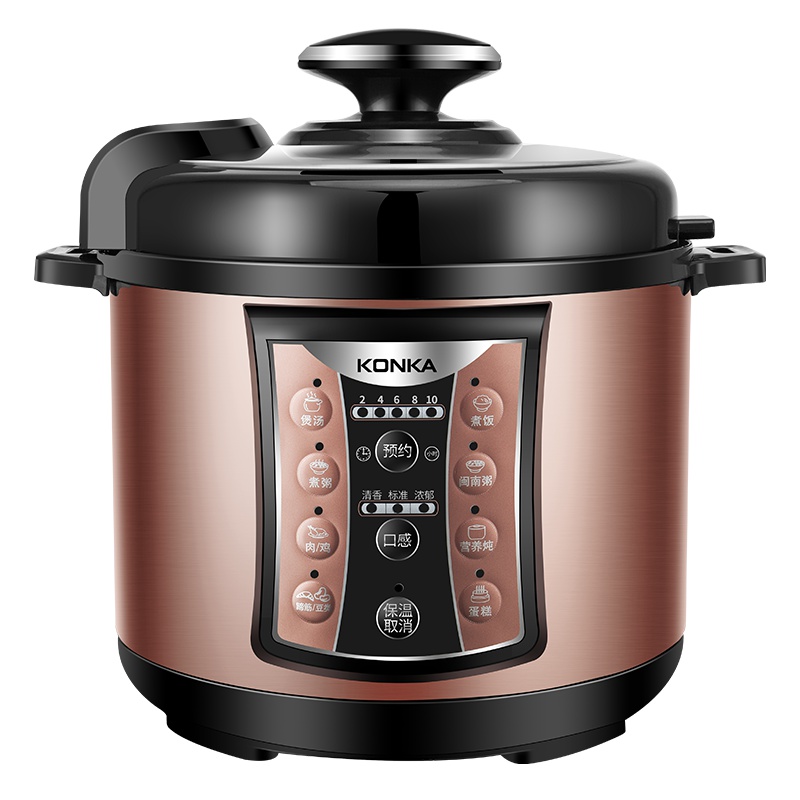 康佳(KONKA)电压力锅KPC-40ZD91 4L/升大容量智能电高压锅多用途电压力饭煲多功能不粘内胆锅2-4人