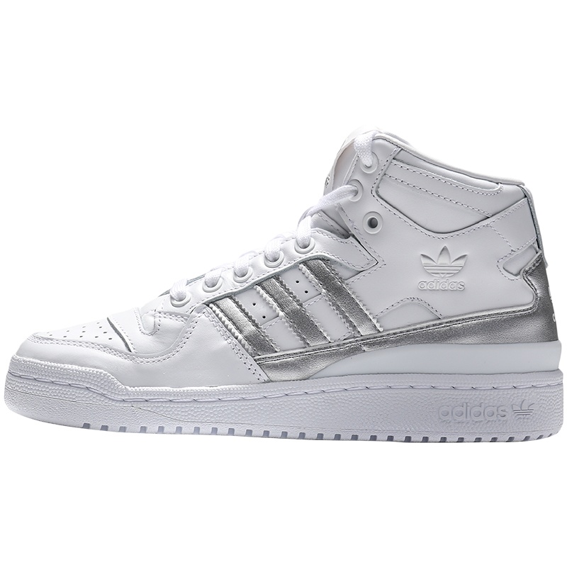 adidas阿迪达斯三叶草女鞋运动鞋休闲鞋高帮板鞋D98182.