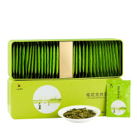 [2021新茶]八马茶叶 私享桂花龙井绿茶 浙江龙井炒青绿茶 盒装128克