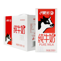 晨光纯牛奶200ml 单盒