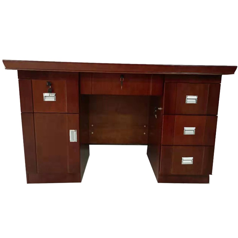 潜川办公桌胡桃色