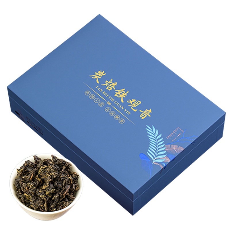 源御露(Yuan Yu Lu)炭焙铁观音安溪米香型茶叶浓香型乌龙茶礼盒装茶叶500克