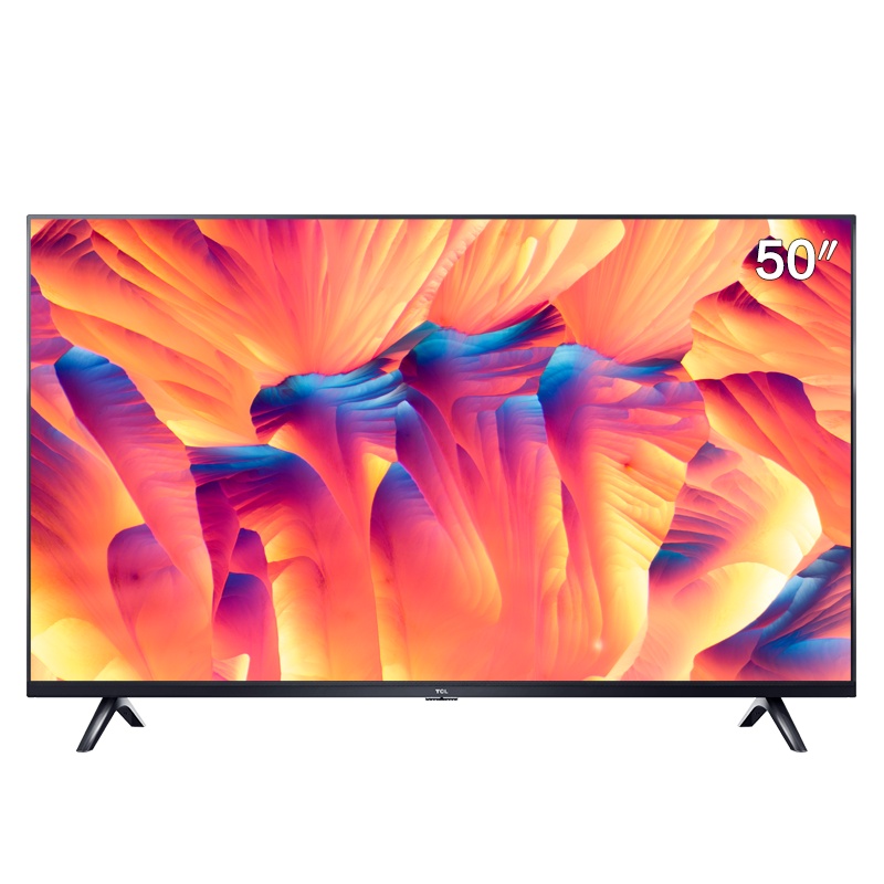 TCL 50L2 50英寸液晶平板电视机 4k超高清 HDR 全面屏 智能 防蓝光 微信互联 丰富影视资源 教育电视