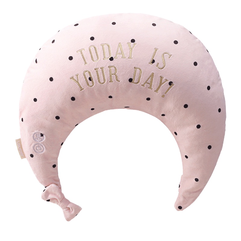 日本atex颈部按摩器颈椎按摩靠枕腰部全身家用护颈仪按摩垫U型枕