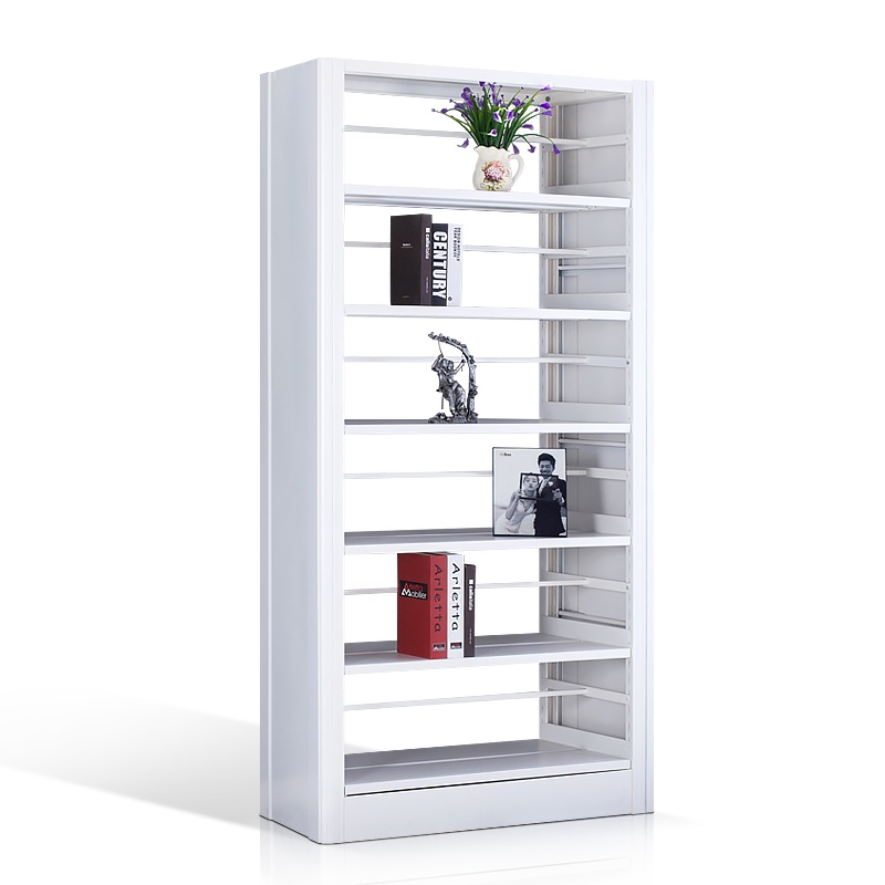 [红心家居]现代简约落地书架多用摆物架加厚层板书架可调节一列1节