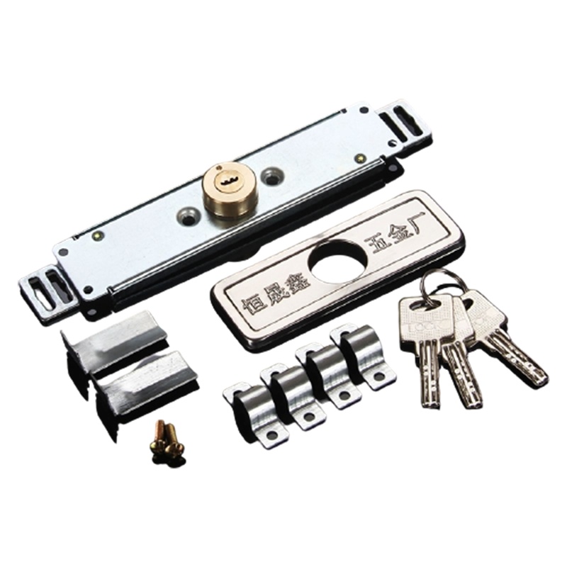 卷闸门锁车库中间底部法耐(FANAI)开十字一字月牙铜锁芯防盗防撬老式通用