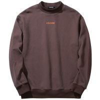 千纸鹤男装圆领卫衣男纯棉宽松弹力情侣装男士2019春秋款休闲外套15209