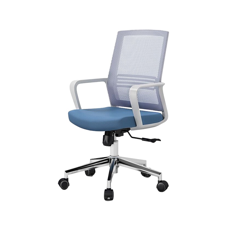 江莱员工电脑椅人体工学办公椅家用透气网布靠背椅职员办公升降椅
