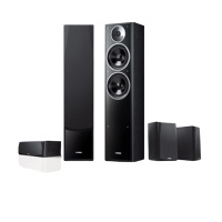 雅马哈(YAMAHA) NS-71 音箱套装 家用音响设备 5.0声道木箱影院无源音箱(五件套黑色)