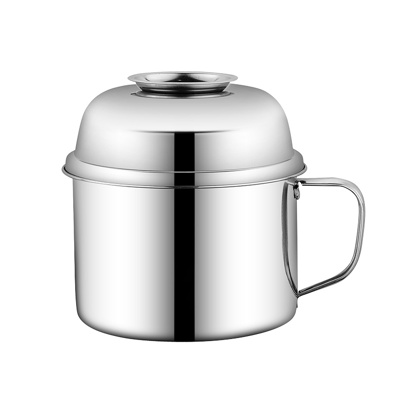 瓦图 WATU 不锈钢饭盒 双层分格泡面碗 14.7*13cm 1个装