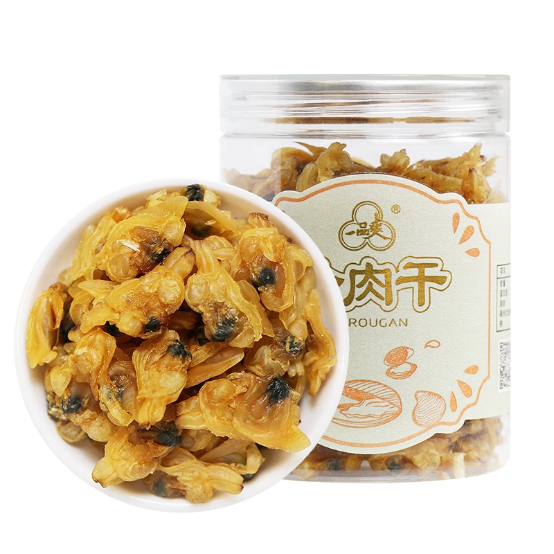 一品爽 蛤肉干118g/罐 蛤蜊肉干 煲汤炒菜食材 一品爽出品海鲜水产干货