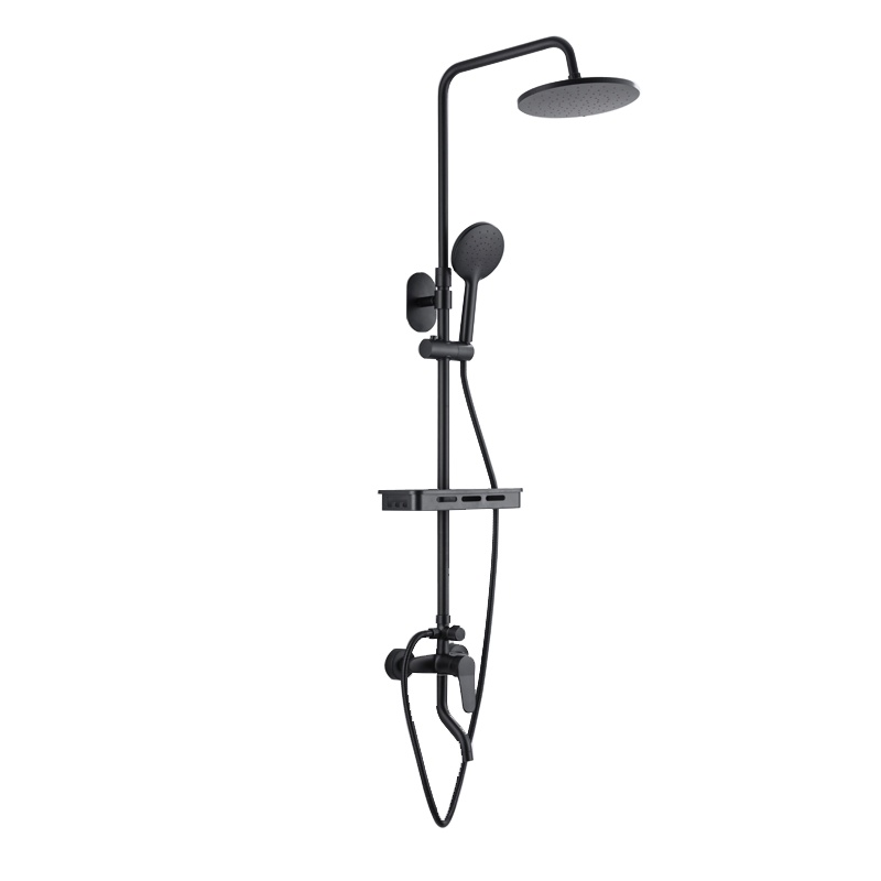 范大姐 1004A卫浴花洒圆形顶喷手喷多功能出水安装免打孔