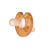 大朵婴儿安抚奶嘴超软硅胶安睡型新生儿安慰奶嘴0-6-18个月 扁头奶嘴+圆盾圆头奶嘴