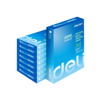 得力莱茵河 70g A4 复印纸 中高档打印纸 500张/包 (10包1箱)