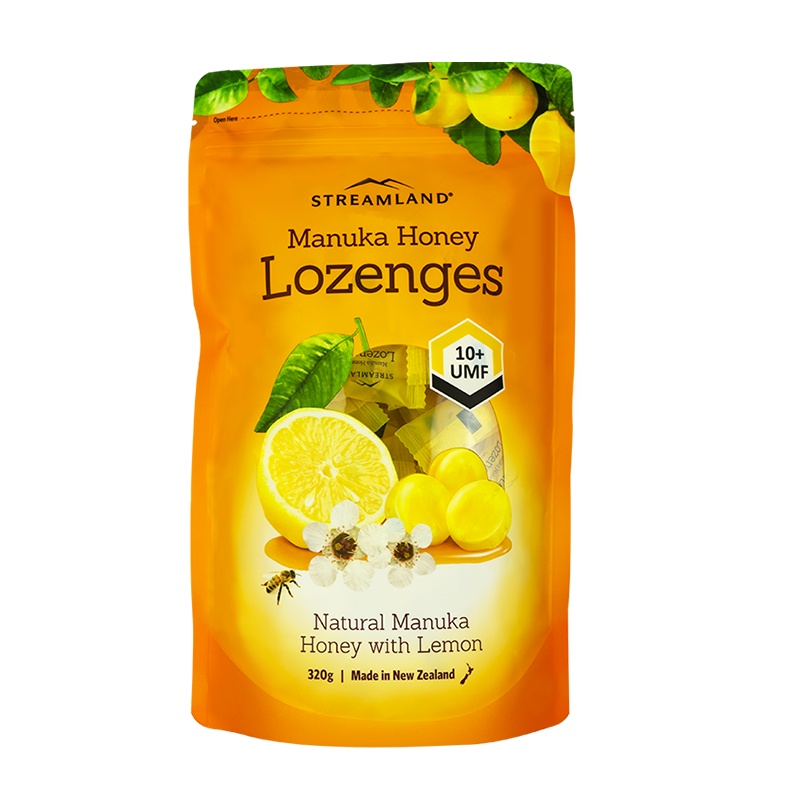 新溪岛(Streamland)麦卢卡蜂蜜糖润喉糖320g